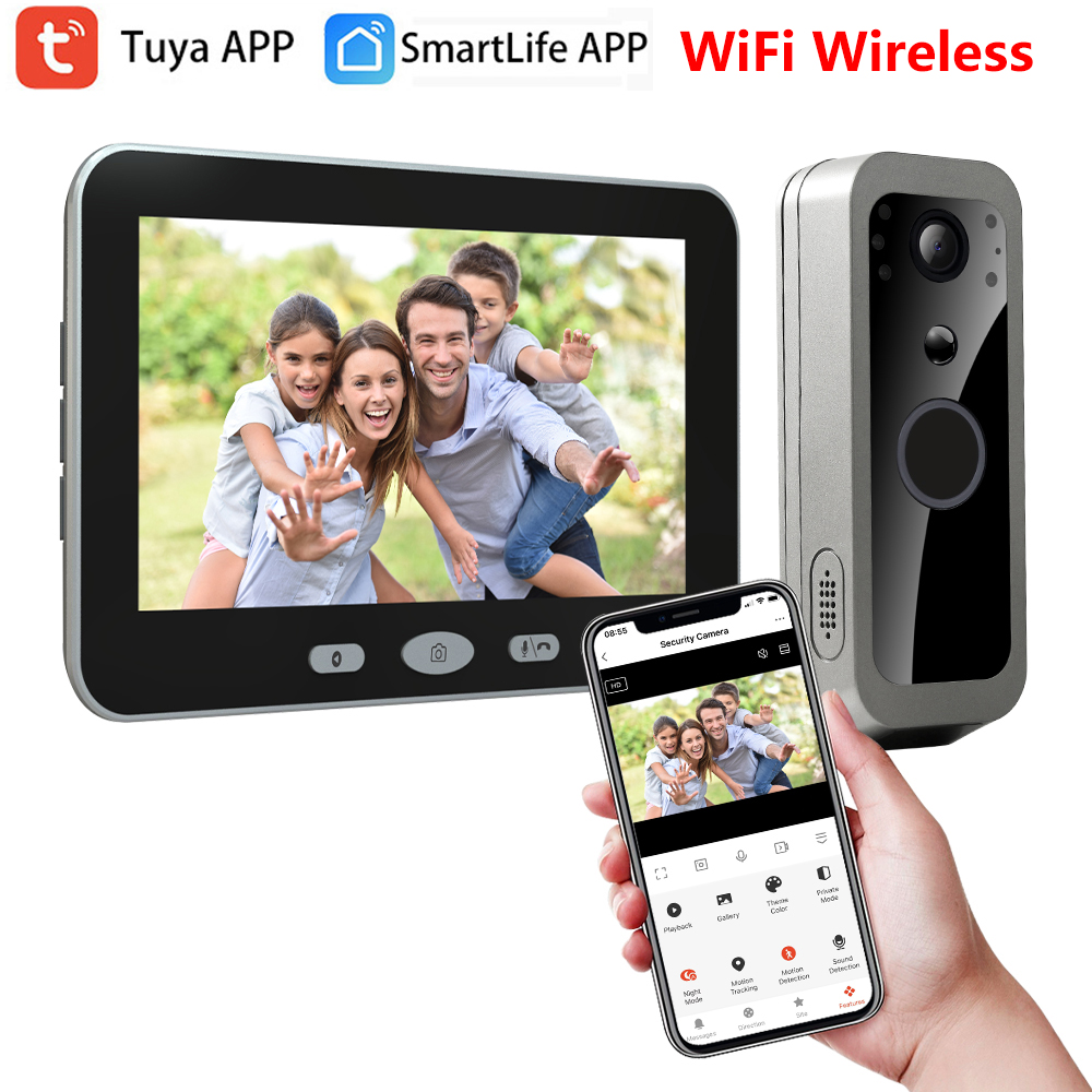 Home Cinema Wireless - Videoportero Inteligente Tuya Smart Life 3MP