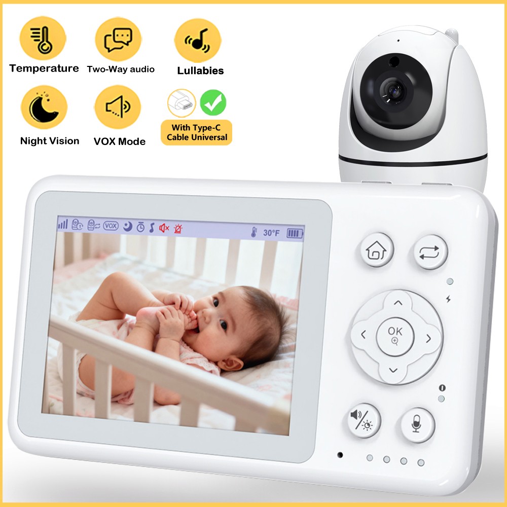 Home Cinema Wireless - Monitor de video para bebés con