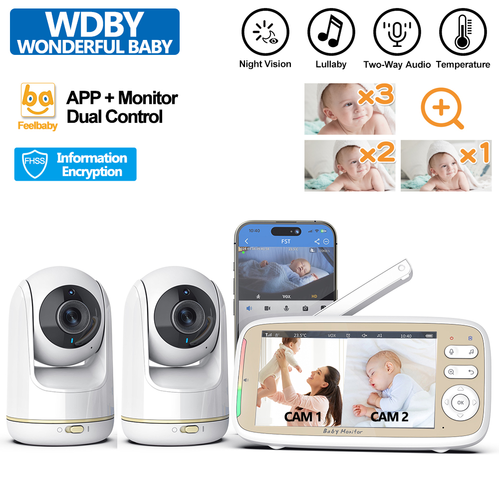 VB803 PRO Baby Monitor,con 2pc - Home Cinema Wireless reseña y precio
