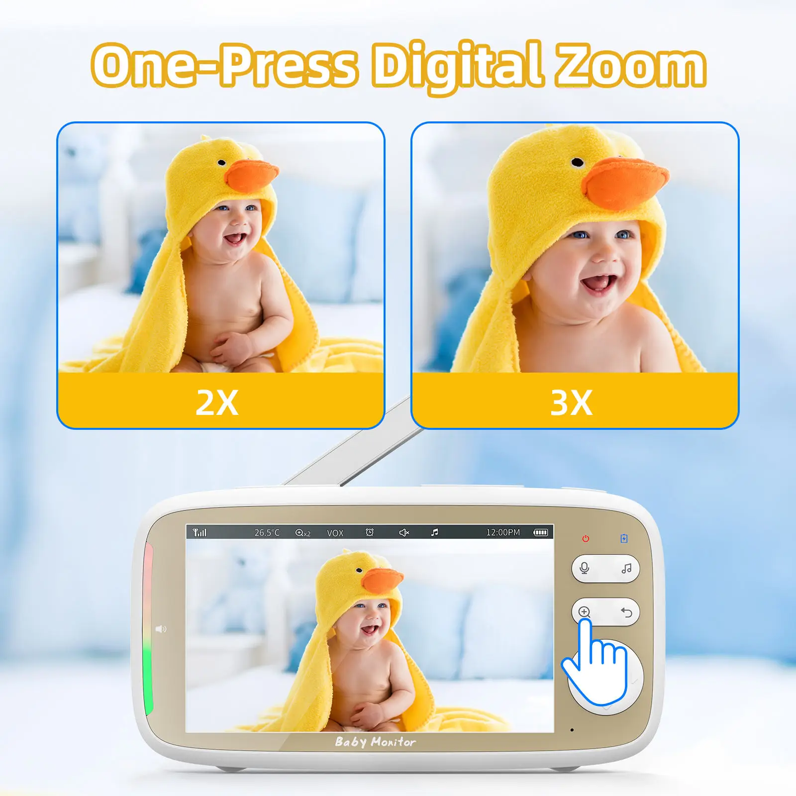 VB803 PRO Baby Monitor,con 2pc - Home Cinema Wireless reseña y precio