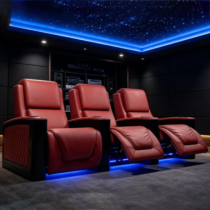Cine en casa privado, sala de  - Home Cinema Chairs reseña y precio