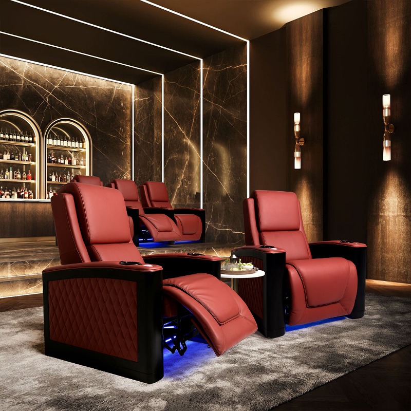 Cine en casa privado, sala de  - Home Cinema Chairs reseña y precio