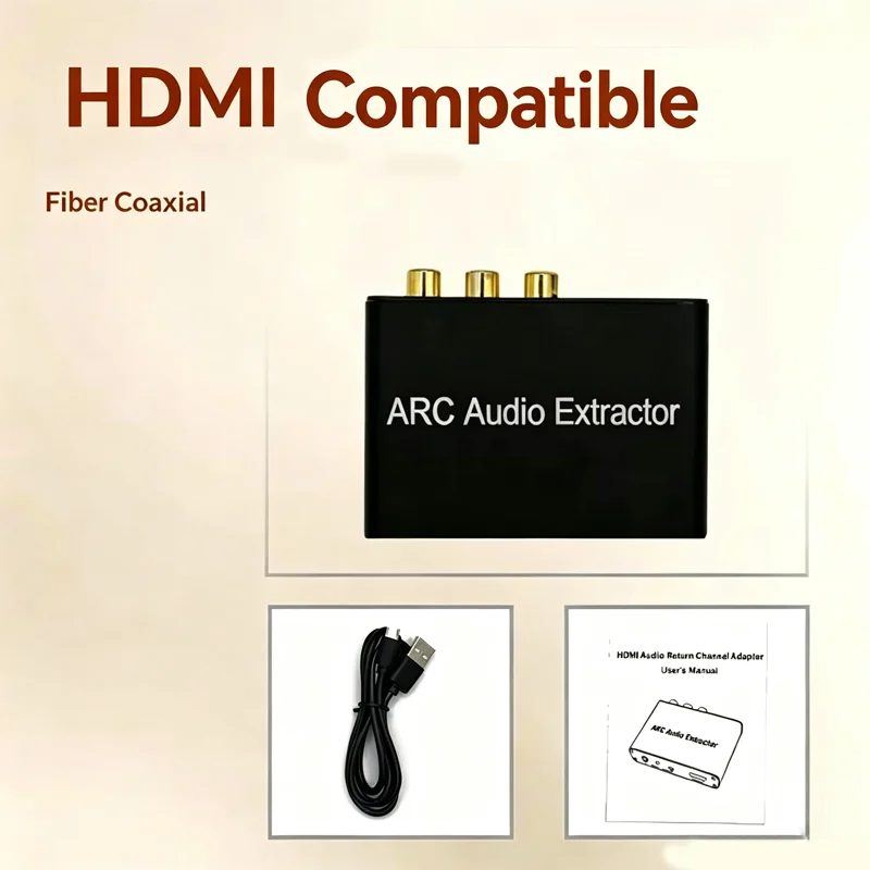 Extractor de audio 4K compatib - Home Cinema Tv reseña y precio