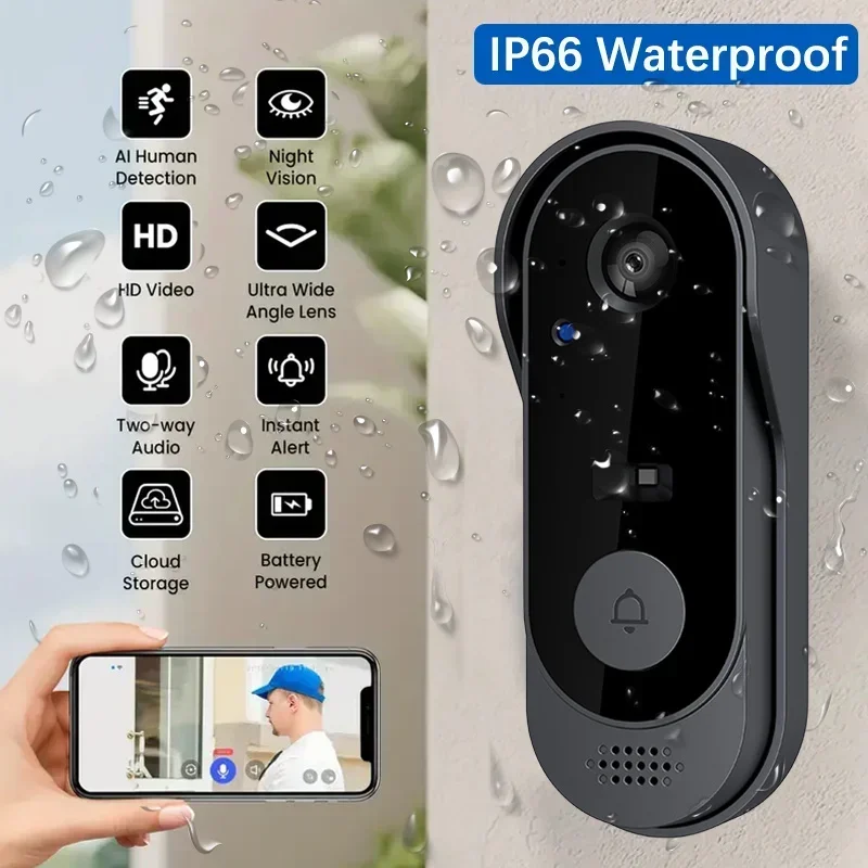 Videoportero Inalámbrico HD a  - Home Cinema Wireless reseña y precio