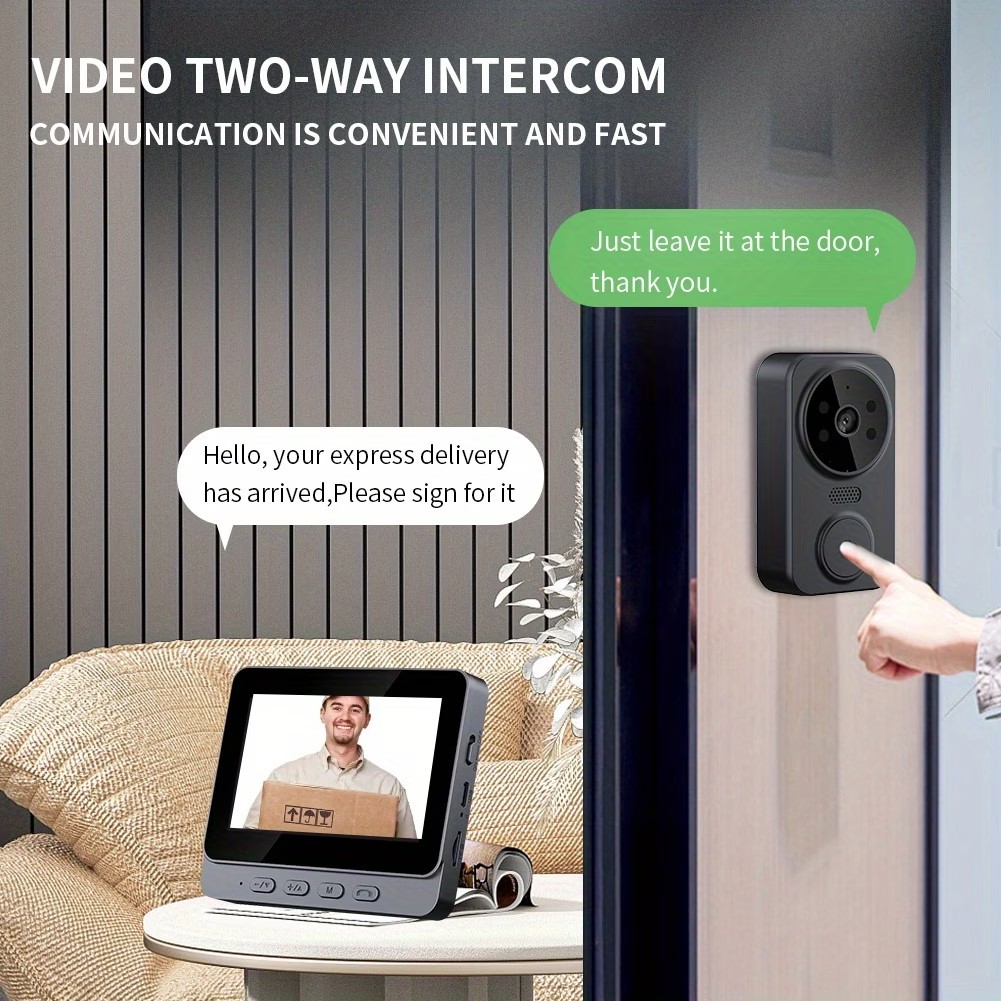 Videoportero Inalámbrico 2.4G  - Home Cinema Wireless reseña y precio