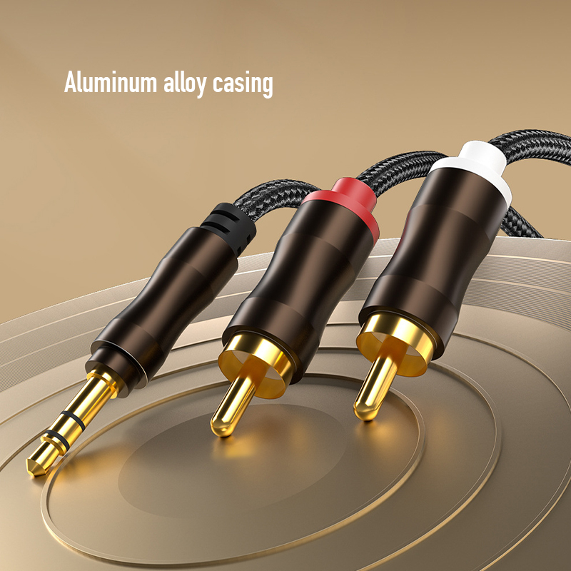 Cable de audio auxiliar RCA a  - Home Cinema Tv reseña y precio