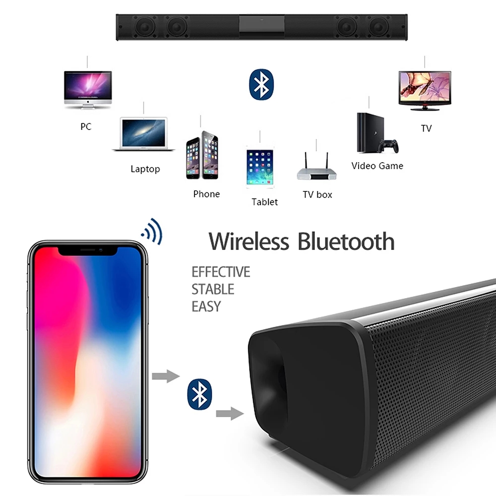 Altavoz Bluetooth de 40W, Colu - Home Cinema Chairs reseña y precio